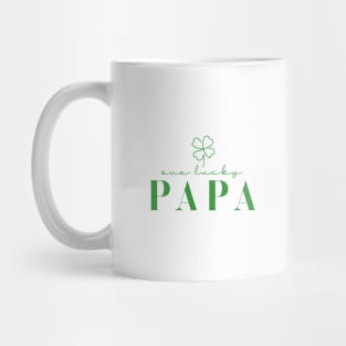 One Lucky Papa Irish Dad Mug